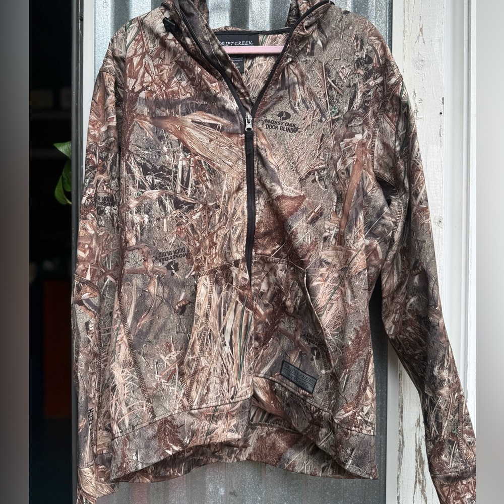 Drift Creek Mossy Oak Duck Blind Camouflage Jacket